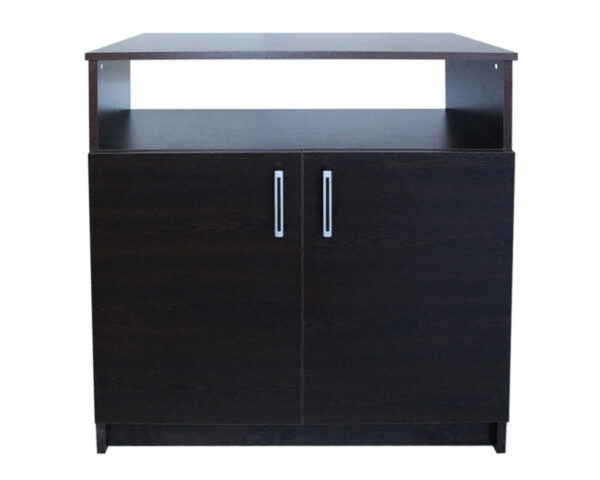 Comoda Soft 2 usi, wenge, 75 x 87 x 39 cm